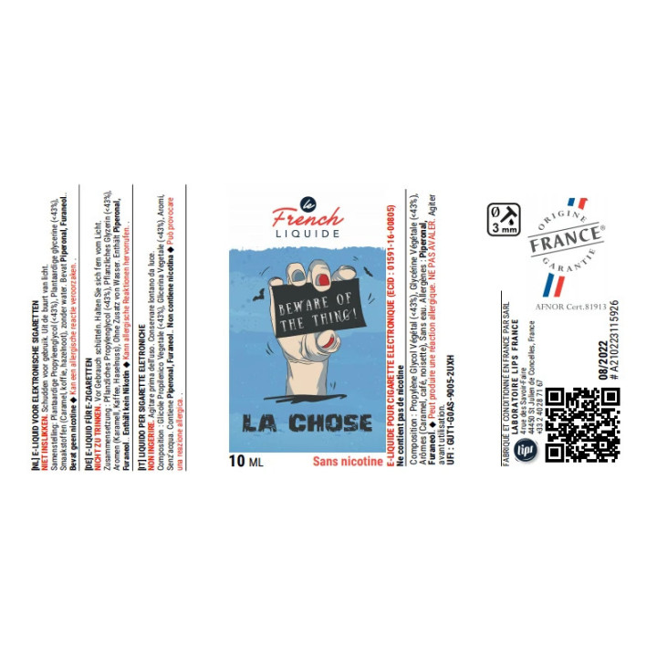 La Chose 10 ml - Le French liquide