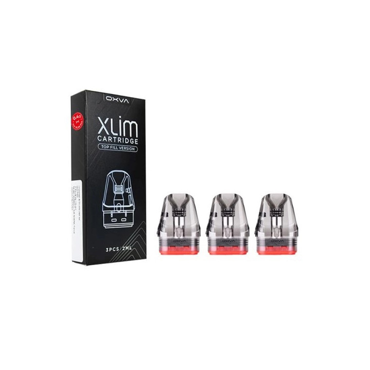 Cartouches Xlim Top Fill 0.4/0.6/0.8/1.2Ω 2ml (3pcs) - OXVA