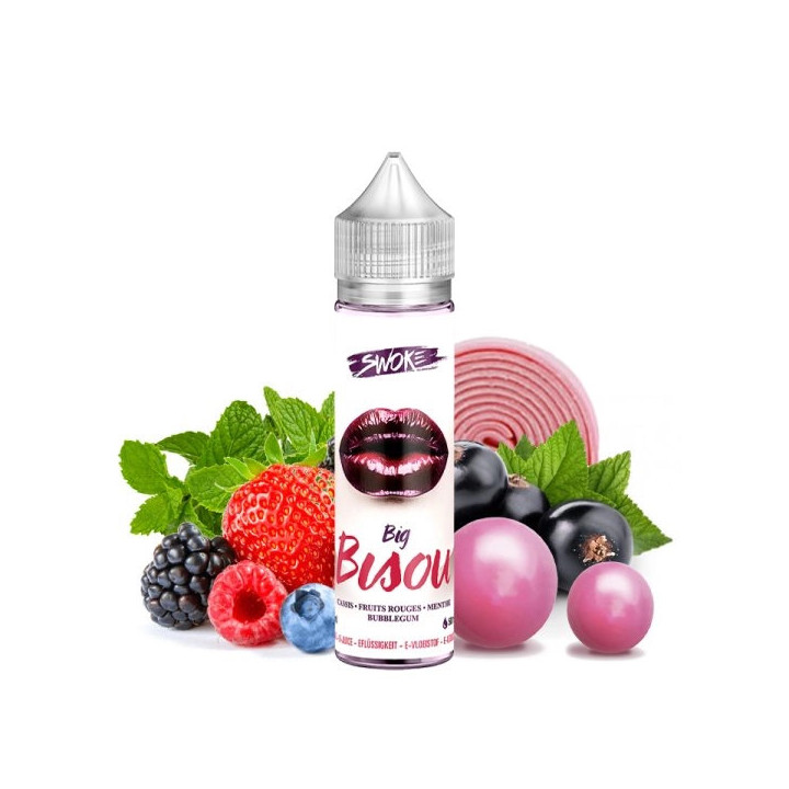 Big Bisou 0mg 50ml - Swoke