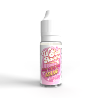 Ice Cream fraise 10ml -Wsalt Flavors - Liquideo
