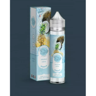 Ananas Coco Frais - 50ml (0mg) - Le Petit Verger Frais - Savourea