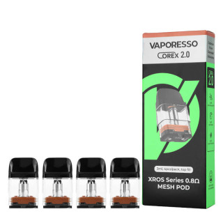 Cartouches 3ml Corex 2.0 XROS/XROS Mini/Xros Nano/Xros 3/Xros 4(4pcs) - Vaporesso